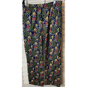 M&M's Christmas Men's Pajama Pants Small Festive Holiday Print Warm Comfy Lounge